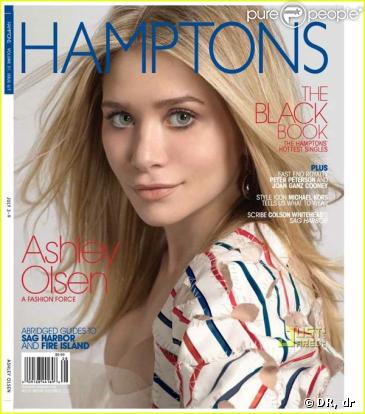 Ashley Olsen en couverture de Hamptons Magazine