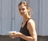 Katie Holmes en répétition pour l\'émission So you think you can dance le 14 juin 2009