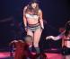 Britney Spears lors de son premier concert à Bercy le 4 juillet 2009