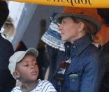 Madonna et son fils David  