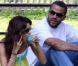 Pause tendresse pour Eva Longoria et Tony Parker à Central Park en juin 2008, presque un an après leur union à Paris 