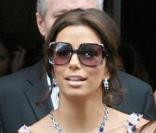 Eva Longoria le jour de son mariage avec Tony Parker le 7/7/20047 à Paris... 