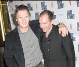 Liam Neeson et son ami Ralph Fiennes