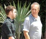 Justin Timberlake en compagnie de son père à Los Angeles, le 8 juillet 2009