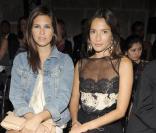 Dasha Zhukova et Astrid Munoz au défilé Valentino à Paris, le 8 juillet 2009