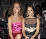 Astrid Munoz et Andrea Dellal au défilé Valentino à Paris, le 8 juillet 2009