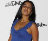 Hafsia Herzi lors de la présentation du Roi de l'évasion au festival Paris Cinéma, le 10 juillet 2009