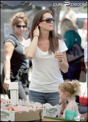 Brooke Shields à Los Angeles, le 12 juillet 2009