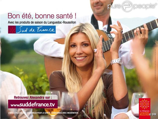 Alexandra Rosenfeld assure la promotion du Languedoc-Roussillon 