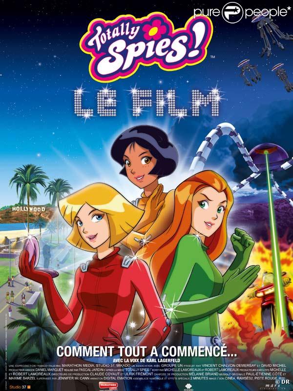 Totally Spies ! Le Film de Pascal Jardin avec la voix de Karl Lagerfeld 