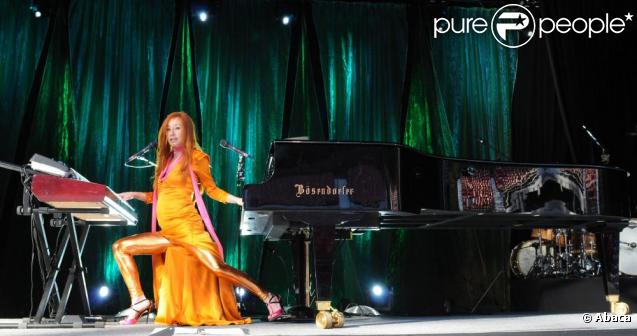 Tori Amos en concert à Los Angeles, le 17 juillet 2009