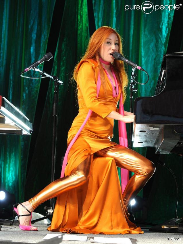 Tori Amos en concert à Los Angeles, le 17 juillet 2009