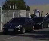 Image du jt de 20h de France 2 du 19 juillet 2009 : le cortège de voitures de Madonna et sa famille à Marseille