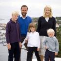 Mette-Marit et Haakon de Norvège : Leurs trois bambins... grandissent bien !