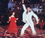 John Travolta dans Saturday Night Fever en 1977 
