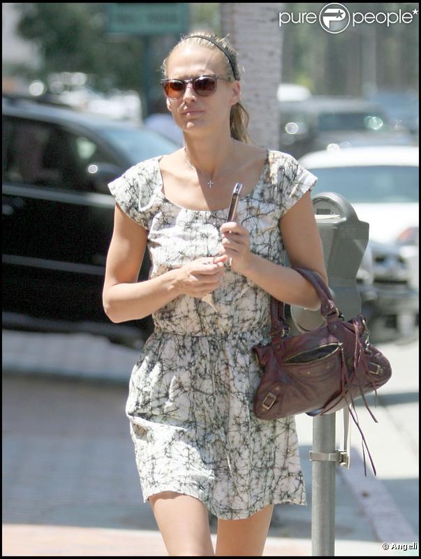 Molly Sims à Beverly Hills, le 20 juillet 2009