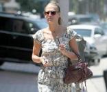 Molly Sims à Beverly Hills, le 20 juillet 2009