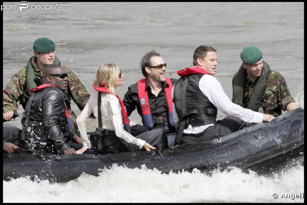 Sienna Miller et Channing Tatum, en pleine promotion de  G.I. Joe - Le réveil du COBRA , à Londres, le 22 juillet 2009 !