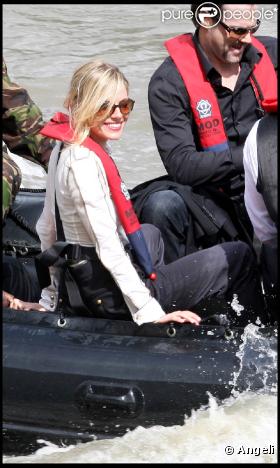 Sienna Miller et Channing Tatum, en pleine promotion de  G.I. Joe - Le réveil du COBRA , à Londres, le 22 juillet 2009 !