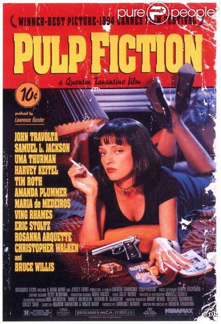 L'affiche de Pulp Fiction de Quentin Tarantino