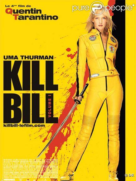 L'affiche du film  Kill Bill  de Quentin Tarantino