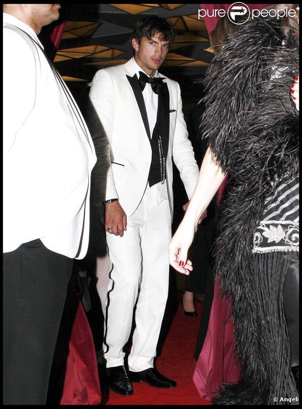 Ashton Kutcher aux 18 ans de Scout LaRue. 17/07/09