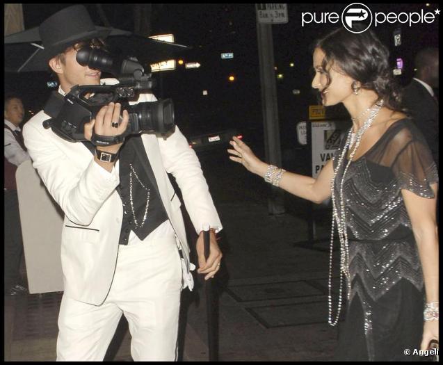Demi Moore se fait filmer par son mari aux 18 ans de Scout LaRue. 17/07/09