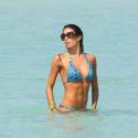 La superbe Elisabetta Gregoraci, femme de Flavio Briatore... en petite tenue sous le soleil !