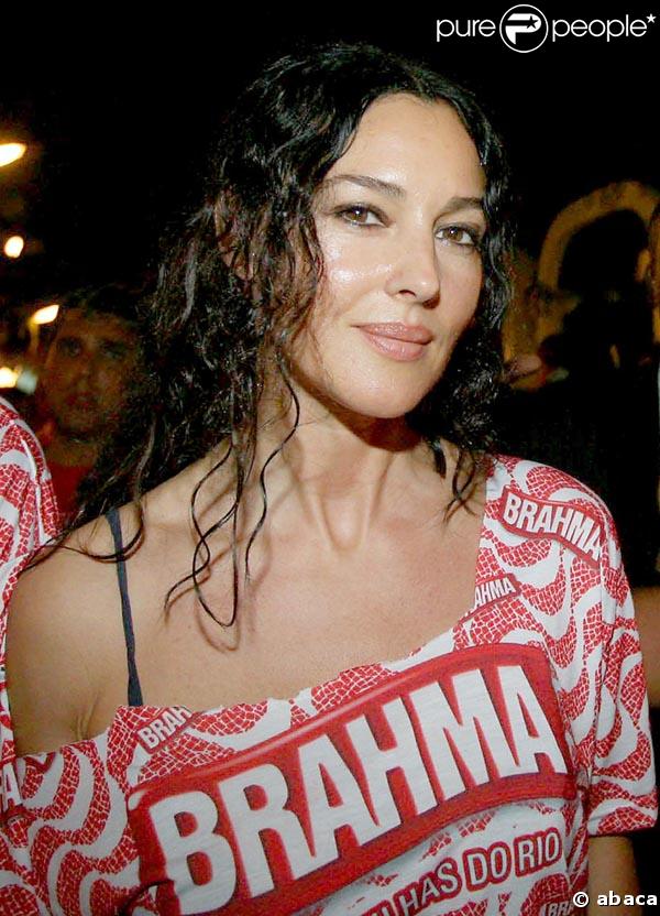 Monica Bellucci au carnaval de Rio de Janeiro