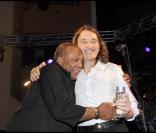 Quincy Jones et Roger Hodgson à la soirée Byblos (Saint-Tropez, 28 juillet 2009)