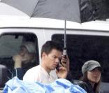 Mark Wahlberg sur le tournage de The Fighter à Boston le 21 juillet 2009