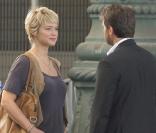 Virginie Efira et Clovis Cornillac sur le tournage de 