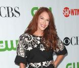 Amanda Righetti, de The Mentalist, assiste à la soirée CBS/CW/Showtime