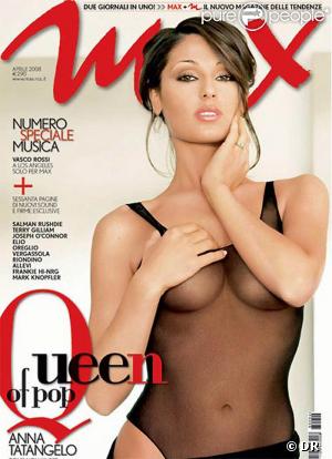 La très belle Anna Tatangelo en couverture de  Vanity Fair  ! 