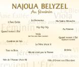 Tracklisting de l'album  Au féminin 