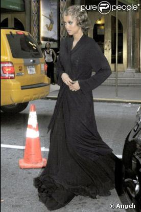 Tyra Banks sur le tournage de Gossip Girl