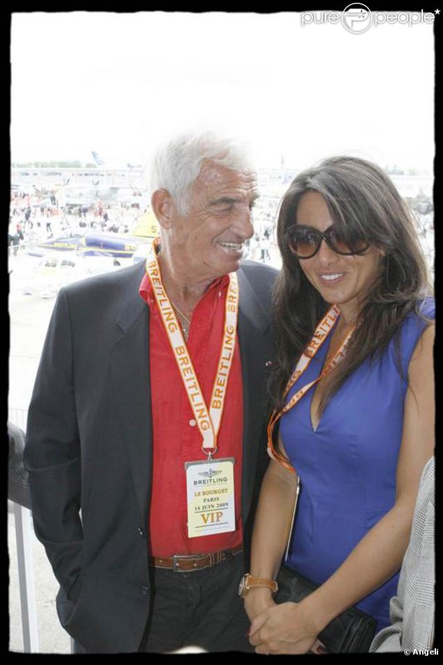 Jean-Pal Belmondo et Barbara Gandolfi... inséparables depuis un an, malgré les problèmes de la belle brune avec la justice belge...