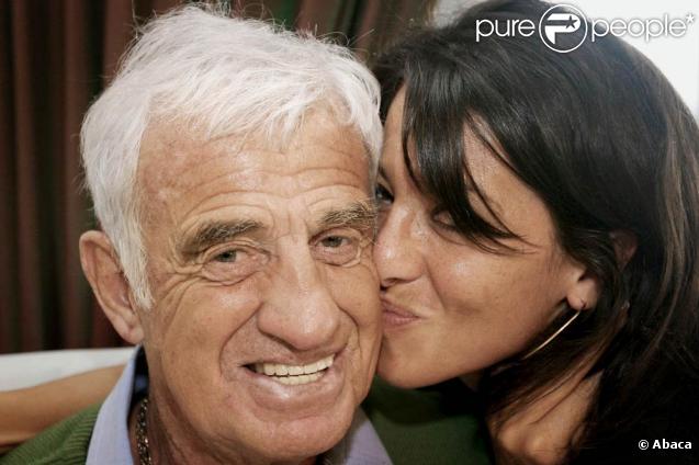 Jean-Pal Belmondo et Barbara Gandolfi... inséparables depuis un an, malgré les problèmes de la belle brune avec la justice belge...