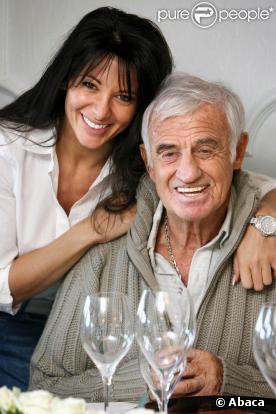 Jean-Pal Belmondo et Barbara Gandolfi... inséparables depuis un an, malgré les problèmes de la belle brune avec la justice belge...
