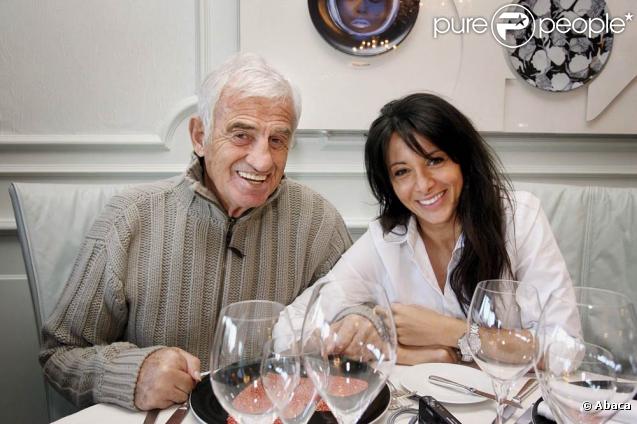 Jean-Pal Belmondo et Barbara Gandolfi... inséparables depuis un an, malgré les problèmes de la belle brune avec la justice belge...