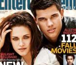 Taylor Lautner et Kristen Stewart les héros de Twilight en couverture de l'édition du 14 août d'Entertainment Weekly