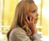 Jessica Alba sur le tournage de Valentine's Day