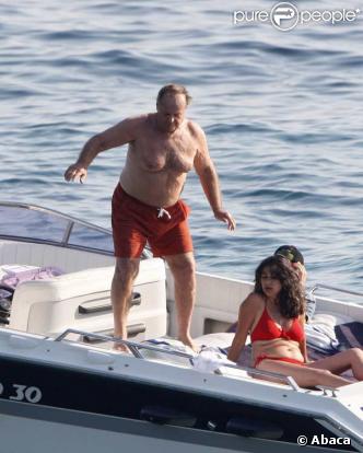 Jack Nicholson en vacances sur la Côte d'Azur