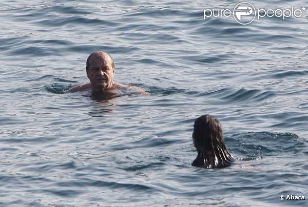 Jack Nicholson en vacances sur la Côte d'Azur