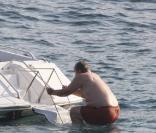 Jack Nicholson en vacances sur la Côte d'Azur
