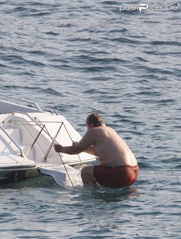 Jack Nicholson en vacances sur la Côte d'Azur
