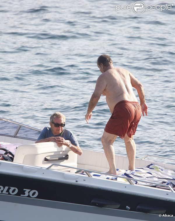 Jack Nicholson en vacances sur la Côte d'Azur