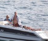Jack Nicholson en vacances sur la Côte d'Azur