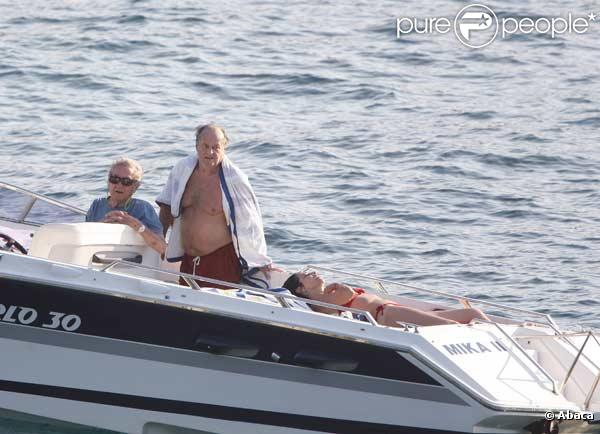 Jack Nicholson en vacances sur la Côte d'Azur