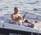 Jack Nicholson en vacances sur la Côte d'Azur